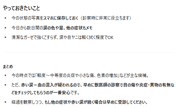 ChatGPTの回答スクリーンショット